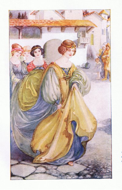 Griselda era completamente rivestita da Anne Anderson